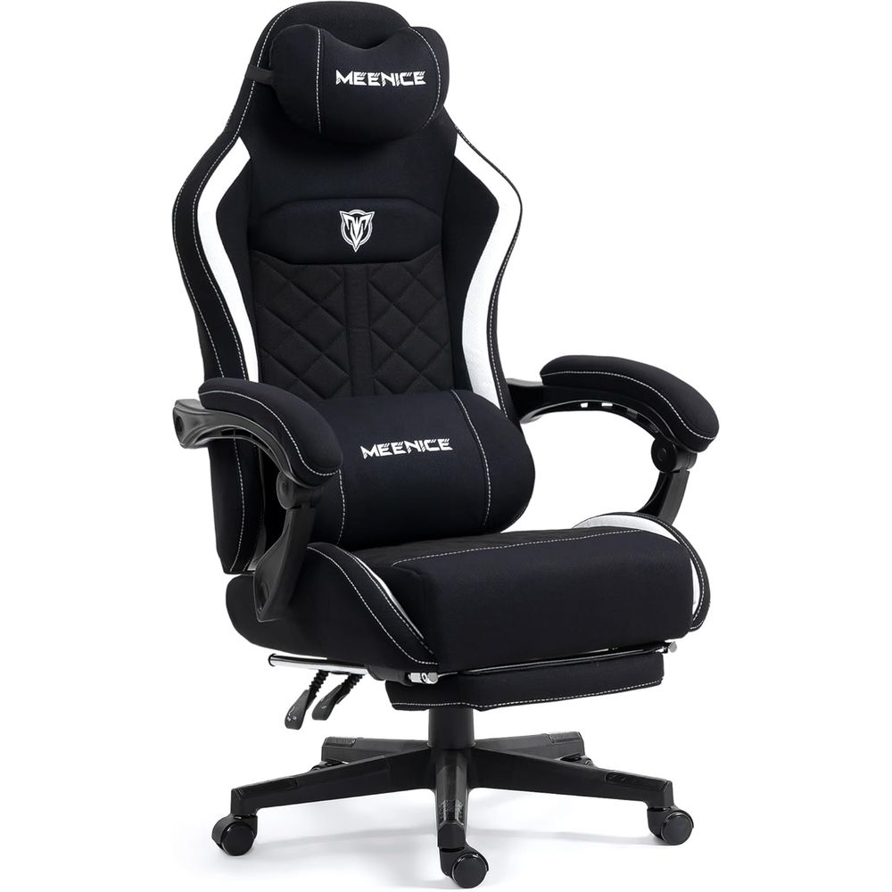 Massage - Big and Tall Gaming Chair abric