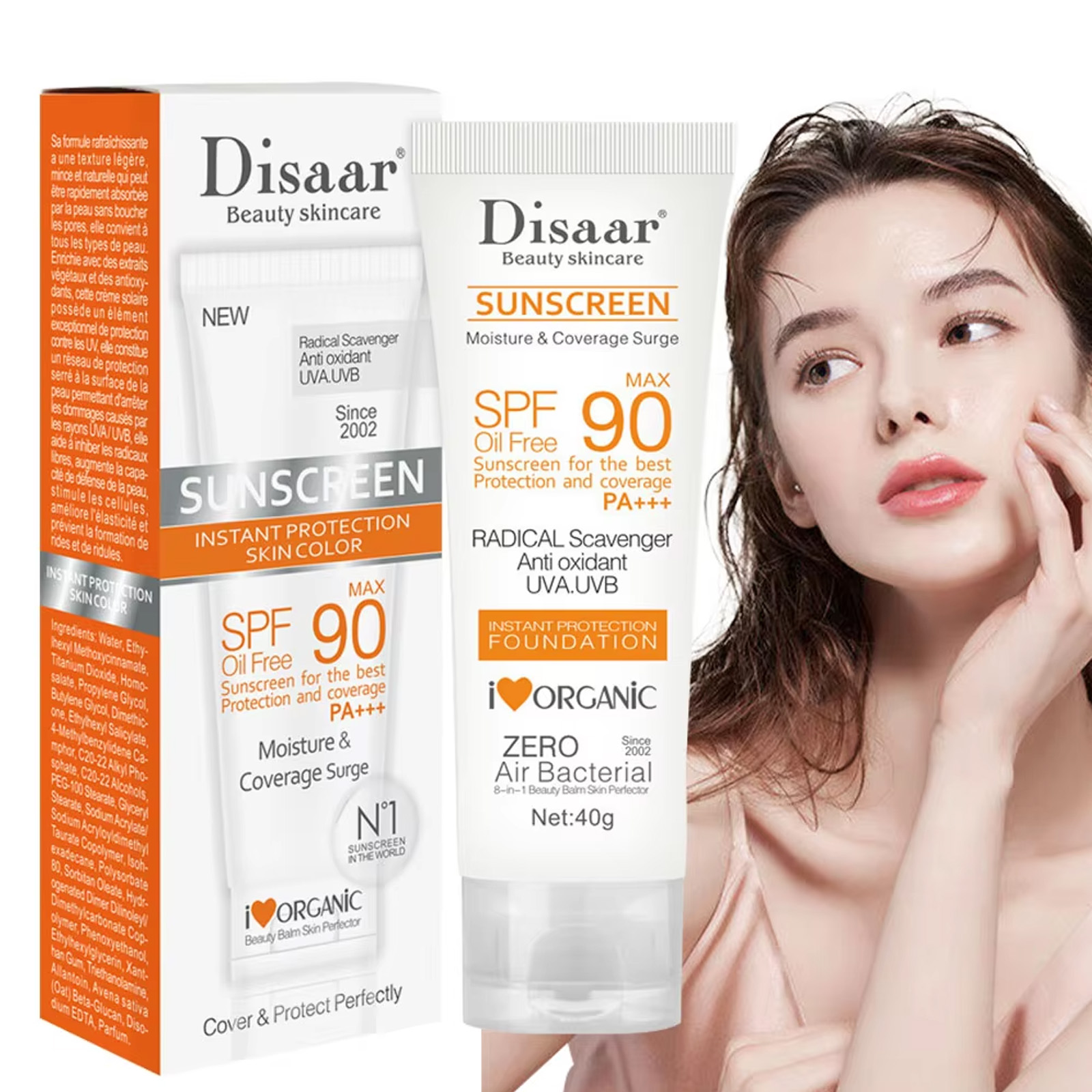 Spf 50 Waterproof Sunscreen - Facial Body Sunscreen Waterproof SPF 90+UV