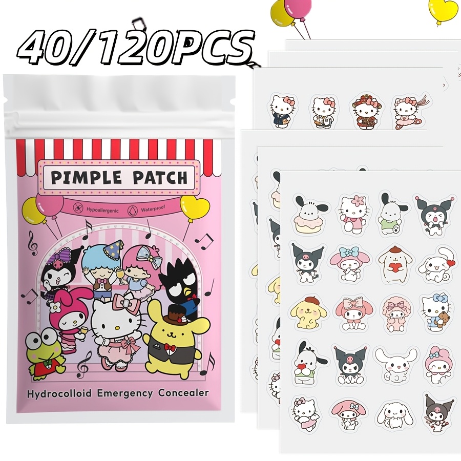 40/120PCS Hello Kitty acne pat - đánh giá và giá Skincare