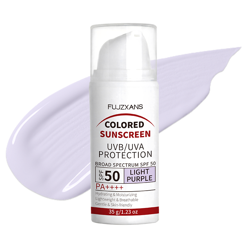 Light Purple Tinted Sunscreen  - đánh giá và giá Spf 50 Waterproof Sunscreen