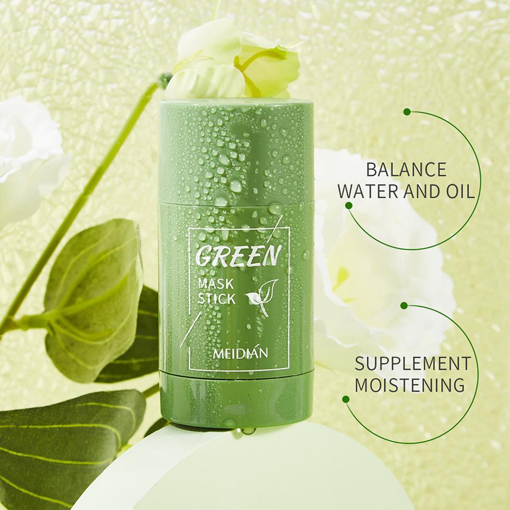 Solid Green Tea Facial Mask St - đánh giá và giá Green Tea Cleansing Clay Mask
