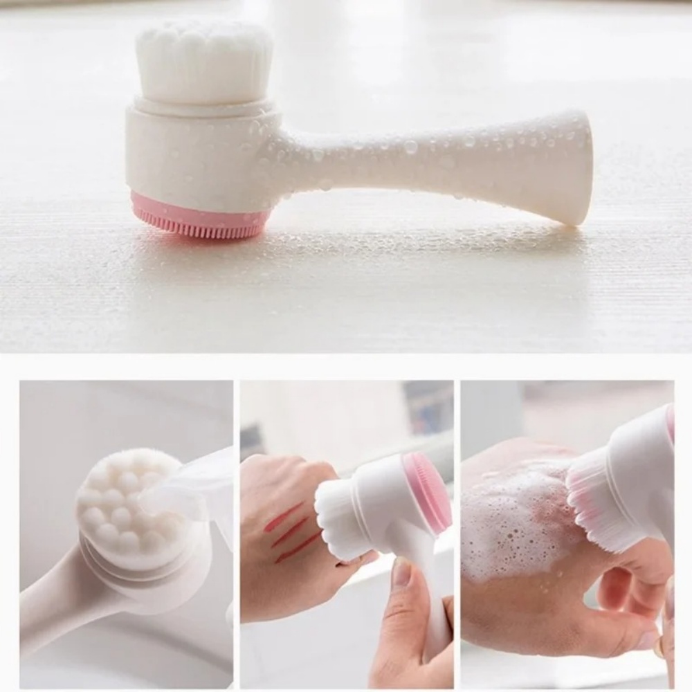 3D Double‑Sided Silicone Facia - đánh giá và giá Silicone Face Scrubber Electric