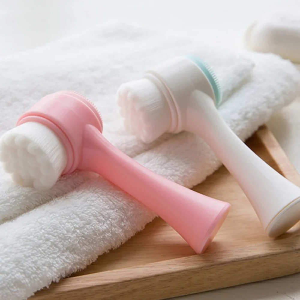 3D Double‑Sided Silicone Facia - đánh giá và giá Silicone Face Scrubber Electric