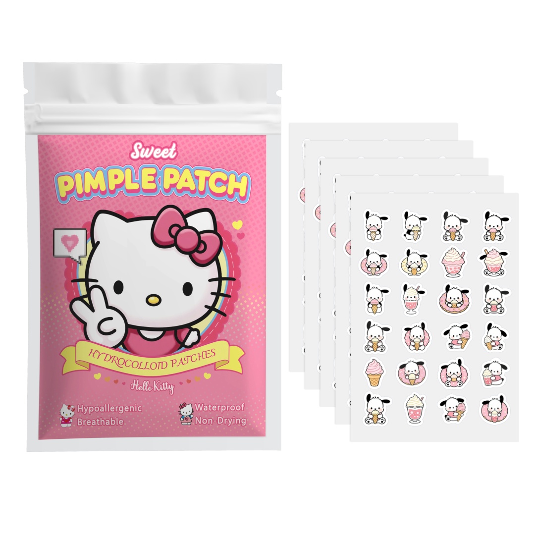 48/120PCS hello kitty Acne pat - đánh giá và giá Hydrocolloid Pimple Patch