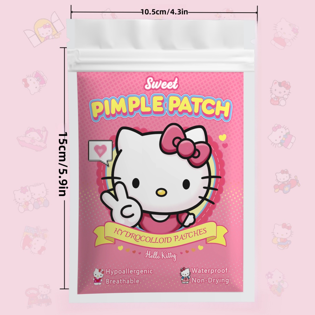 48/120PCS hello kitty Acne pat - đánh giá và giá Hydrocolloid Pimple Patch