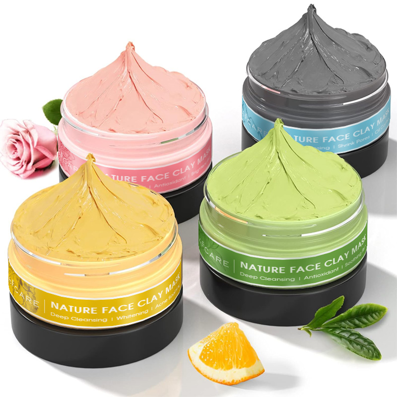 4 Pcs Clay Facial Mask Set Tur - đánh giá và giá Green Tea Cleansing Clay Mask