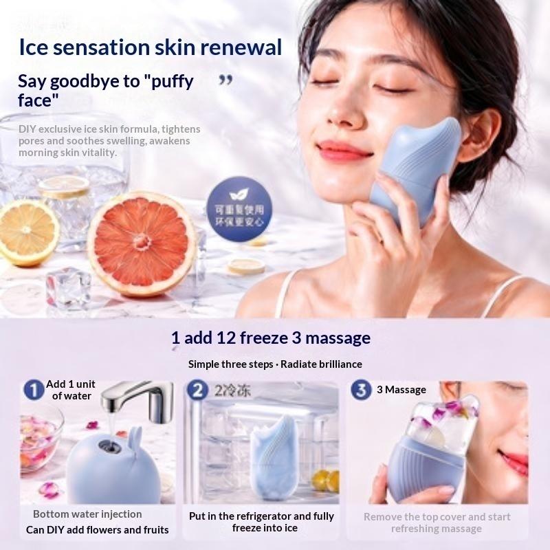 {+} Ice Roller For Face And Ey - đánh giá và giá Face Ice Roller Puffiness