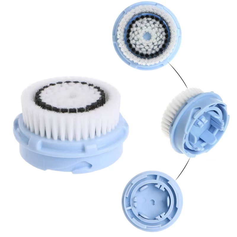 Facial Cleansing Brush Heads D - đánh giá và giá Silicone Face Scrubber Electric