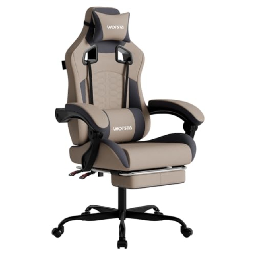 Gaming Chair with Massage, Erg - đánh giá và giá Massage