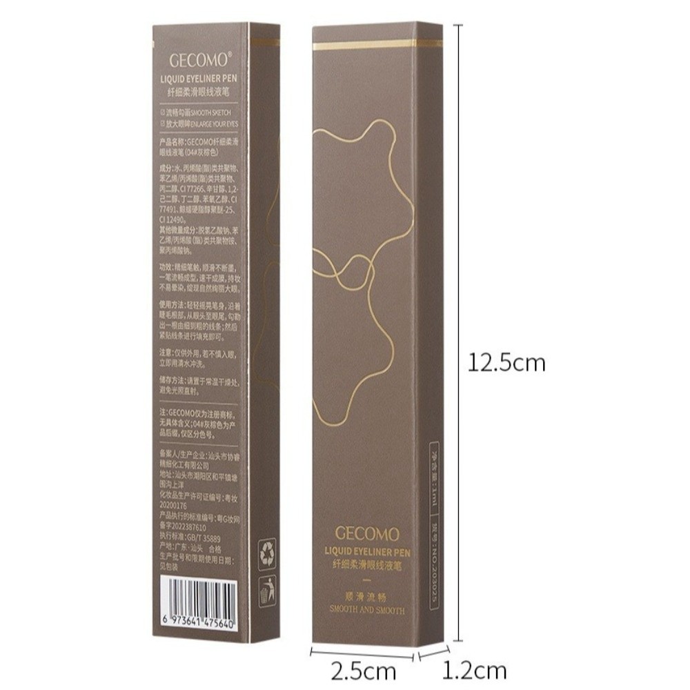 Durable Super Slim Liquid Eyel - đánh giá và giá Waterproof Liquid Eyeliner Pen