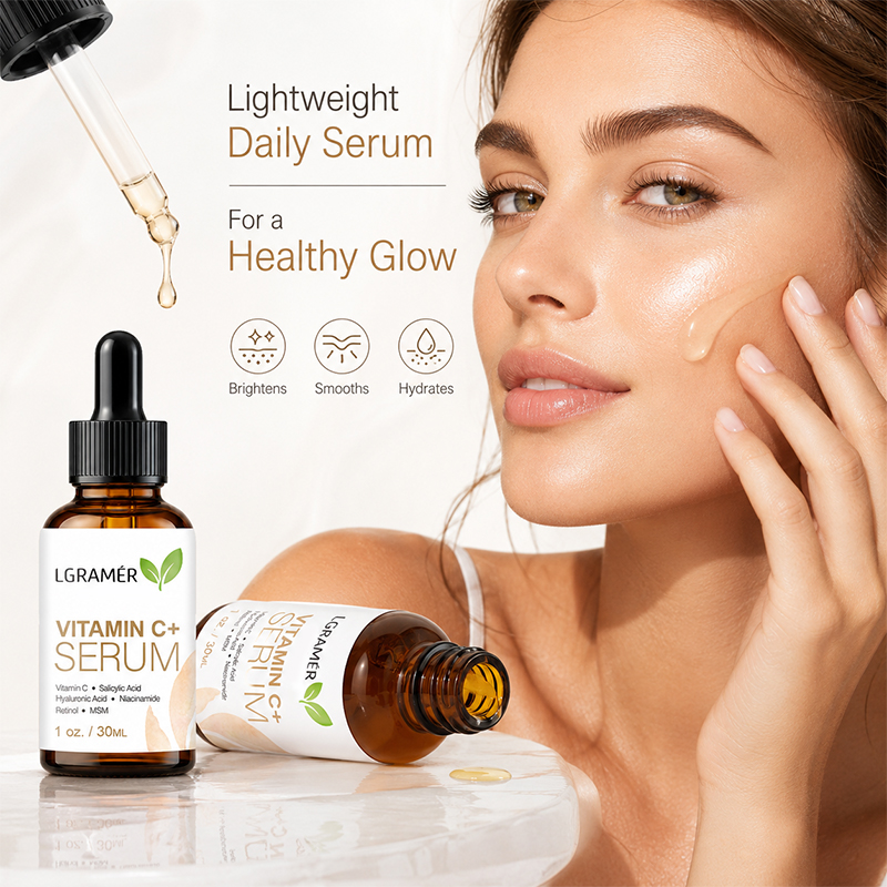 Vitamin C+ Facial Serum With H - đánh giá và giá Hyaluronic Acid Facial Serum