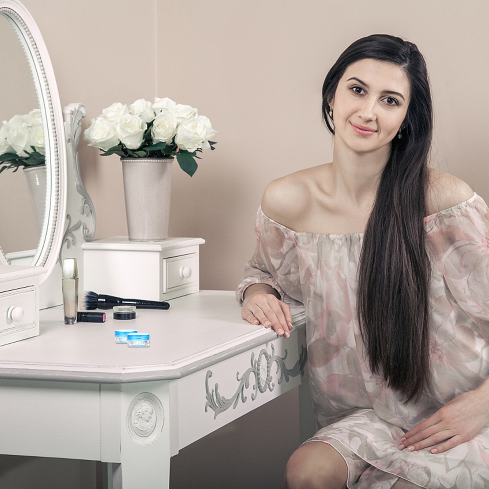 50Pcs Cosmetics Storage Jars S - đánh giá và giá Hair Care