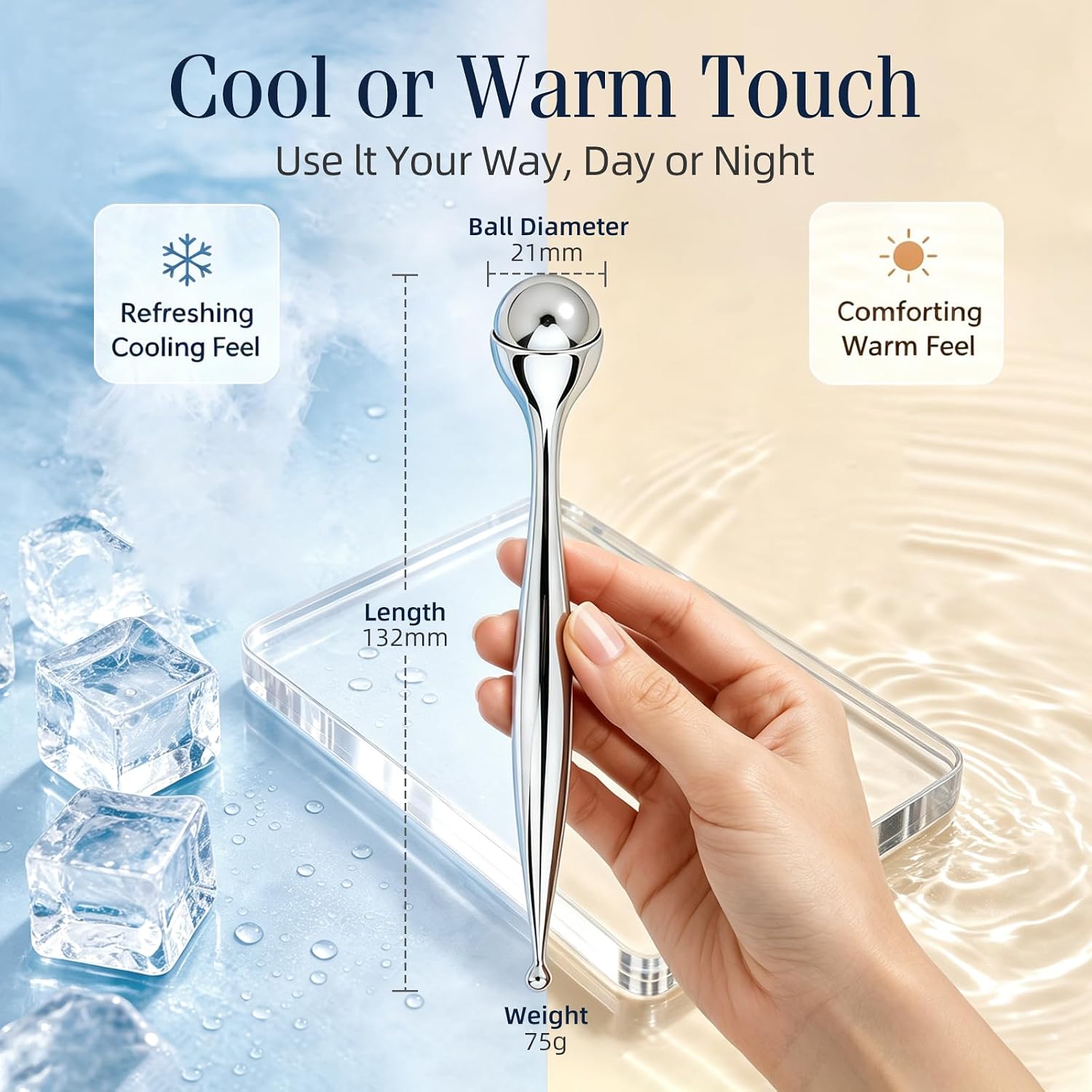 Metal Face Roller Massager Eye - đánh giá và giá Face Ice Roller Puffiness