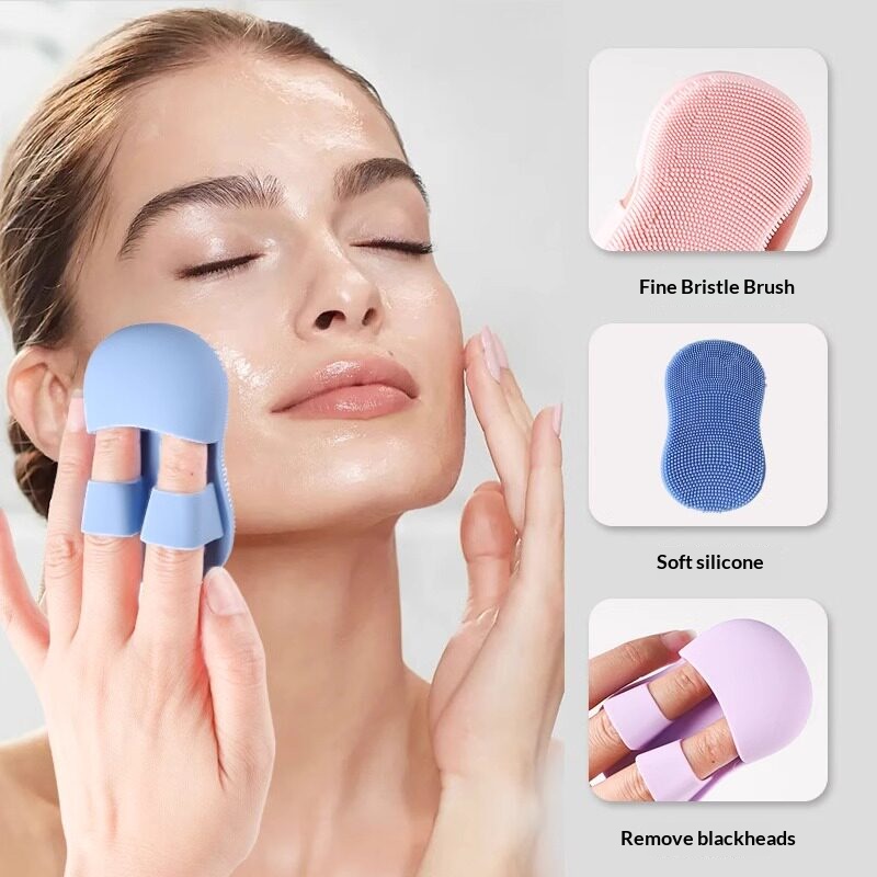 Finger Silicone Facial Cleansi - đánh giá và giá Silicone Face Scrubber Electric