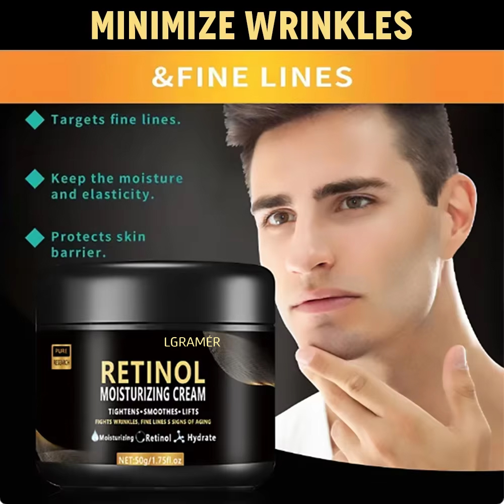 Men's Retinol Face Moisturizer - đánh giá và giá Retinol Anti Wrinkle Cream