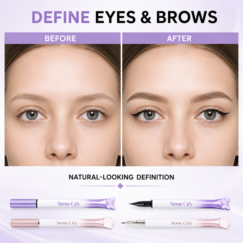 Siome Cidy 4PCS Liquid Eyeline - đánh giá và giá Waterproof Liquid Eyeliner Pen