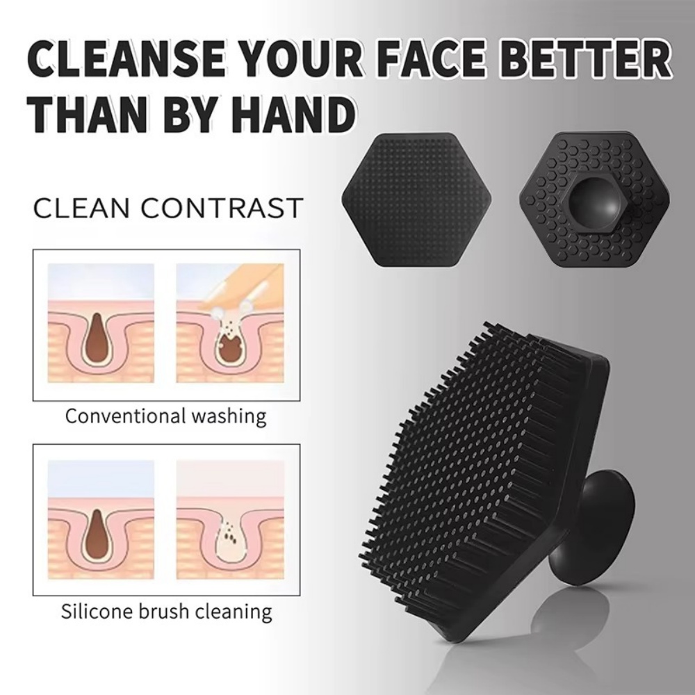 Mini Manual Facial Cleansing B - đánh giá và giá Silicone Face Scrubber Electric