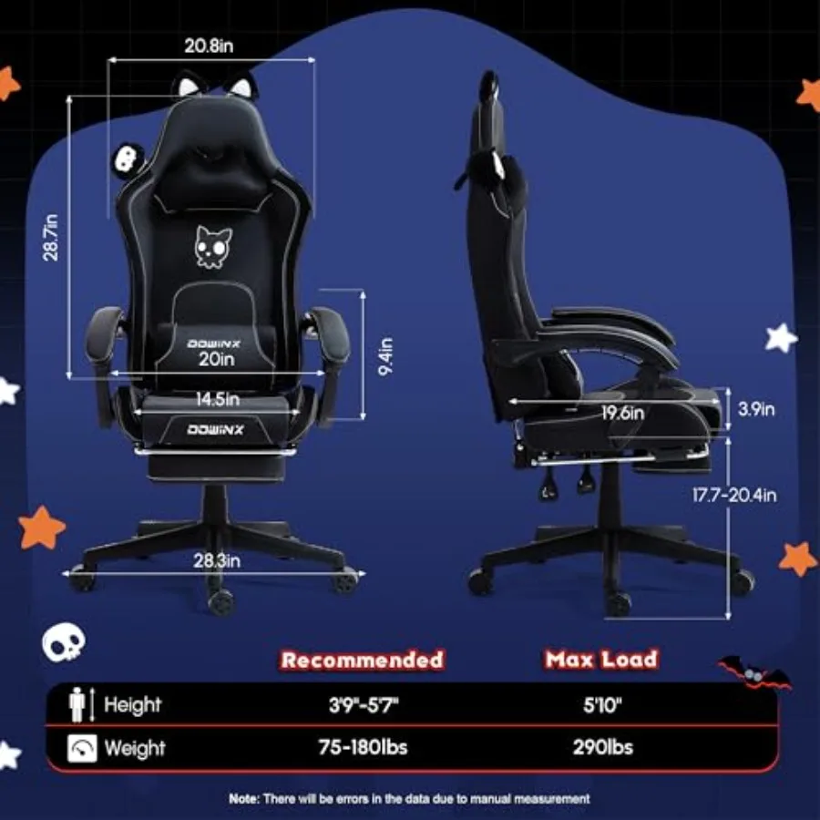 Gaming Chair for Adults with C - đánh giá và giá Massage