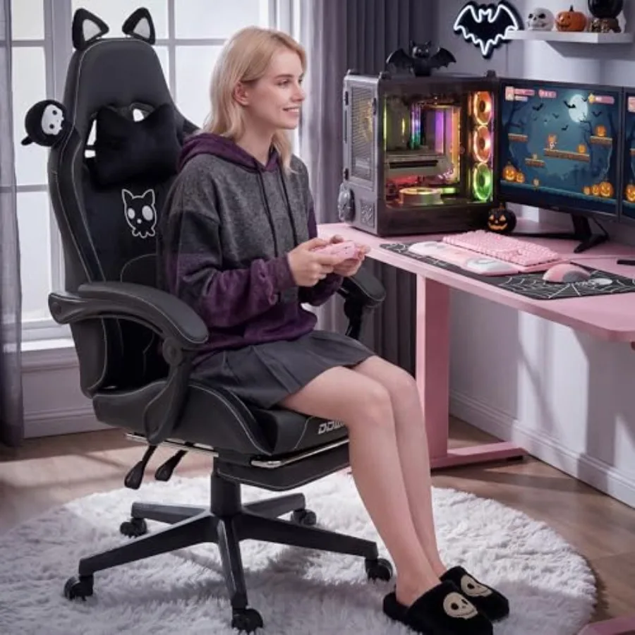 Gaming Chair for Adults with C - đánh giá và giá Massage