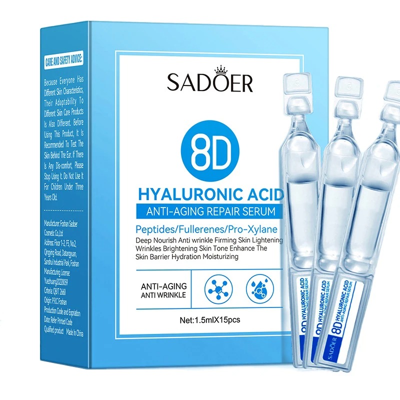 1 Box 15Pcs Hyaluronic Acid Fa - đánh giá và giá Hyaluronic Acid Facial Serum