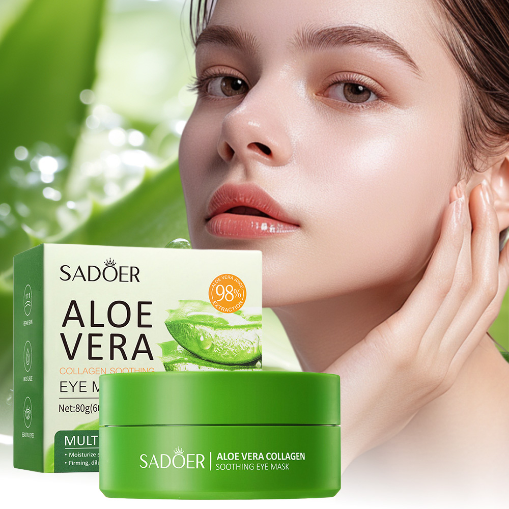SADOER Aloe Vera Collagen Soot - đánh giá và giá Collagen Under Eye Patches