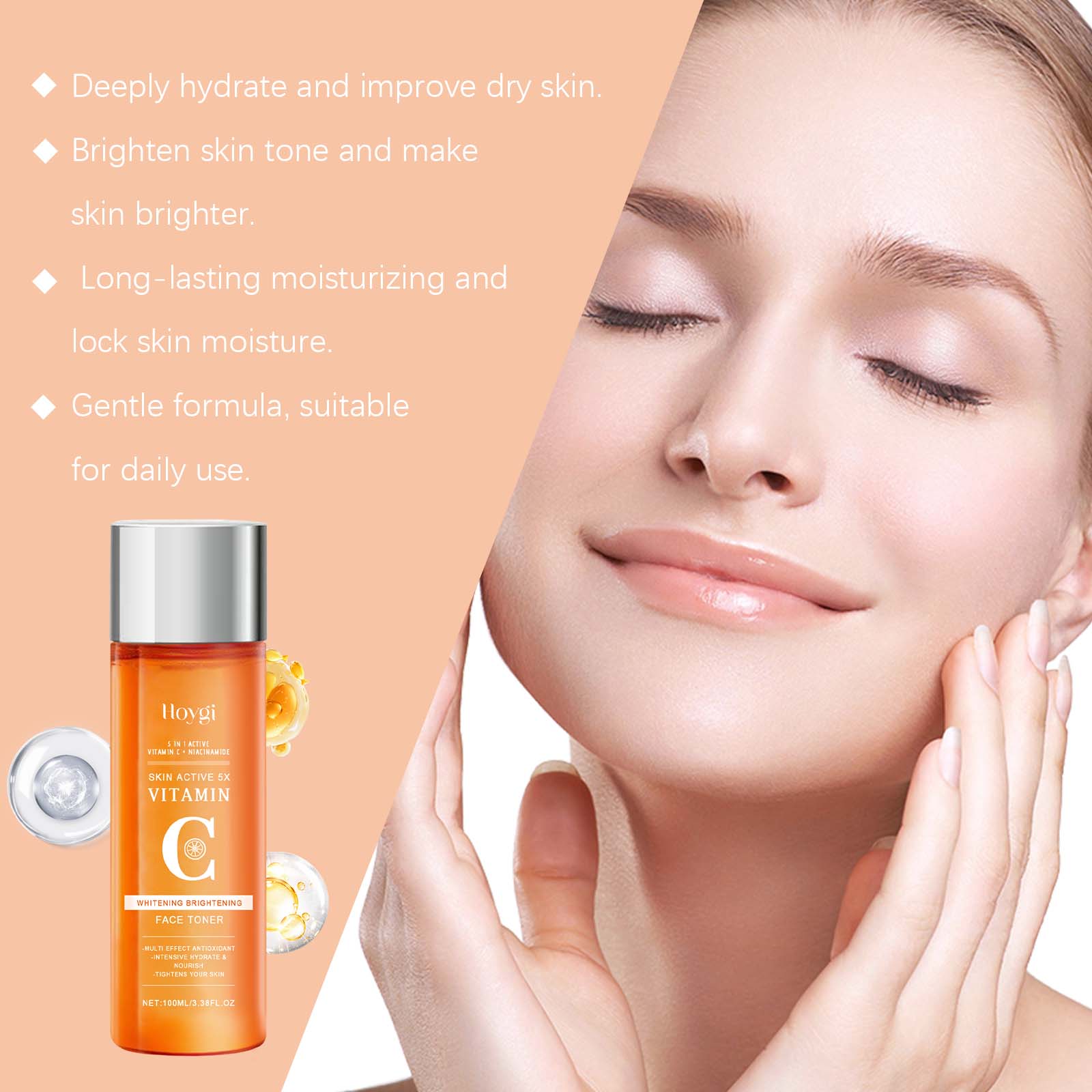 Vitamin C Hydrating Toner Mois - đánh giá và giá Niacinamide Pore Shrinking Essence