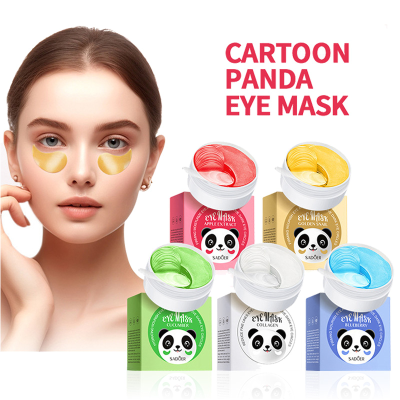 60pcs SADOER Crystal Collagen  - đánh giá và giá Collagen Under Eye Patches