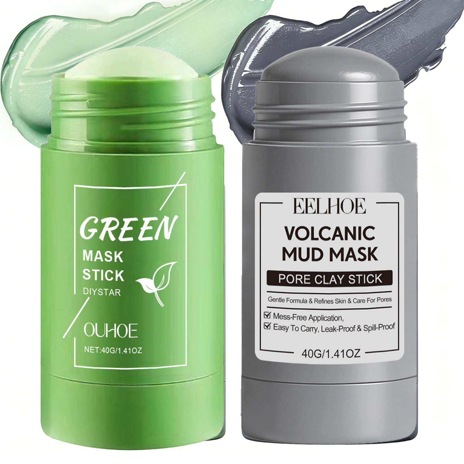 Alaska Volcano & Green Tea Dee - đánh giá và giá Green Tea Cleansing Clay Mask