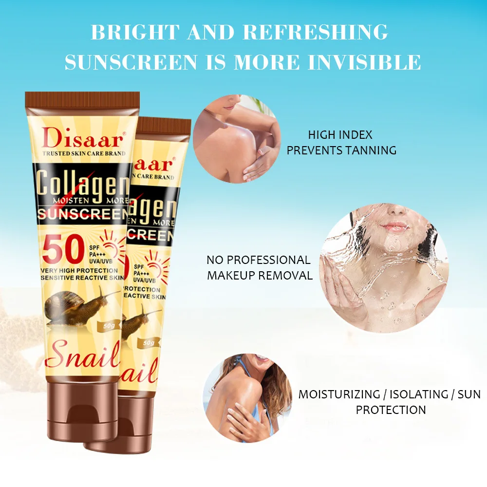 Disaar Bone Collagen Sunscreen - đánh giá và giá Spf 50 Waterproof Sunscreen