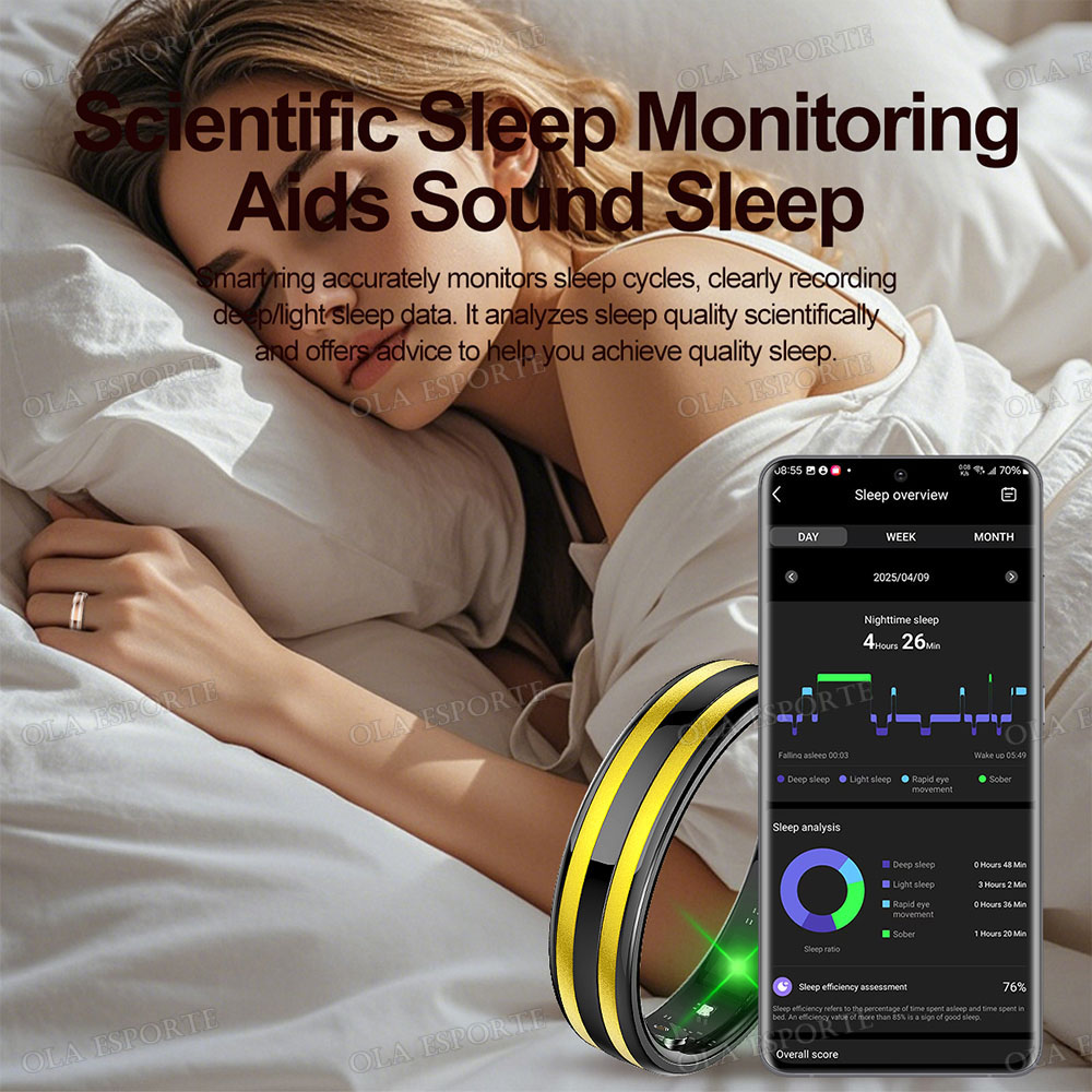 New 6.3mm Thin Smart Ring Heal - đánh giá và giá Health Monitors