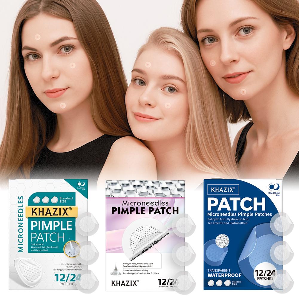 12/24PCS Micro Needle Pimple P - đánh giá và giá Hydrocolloid Pimple Patch