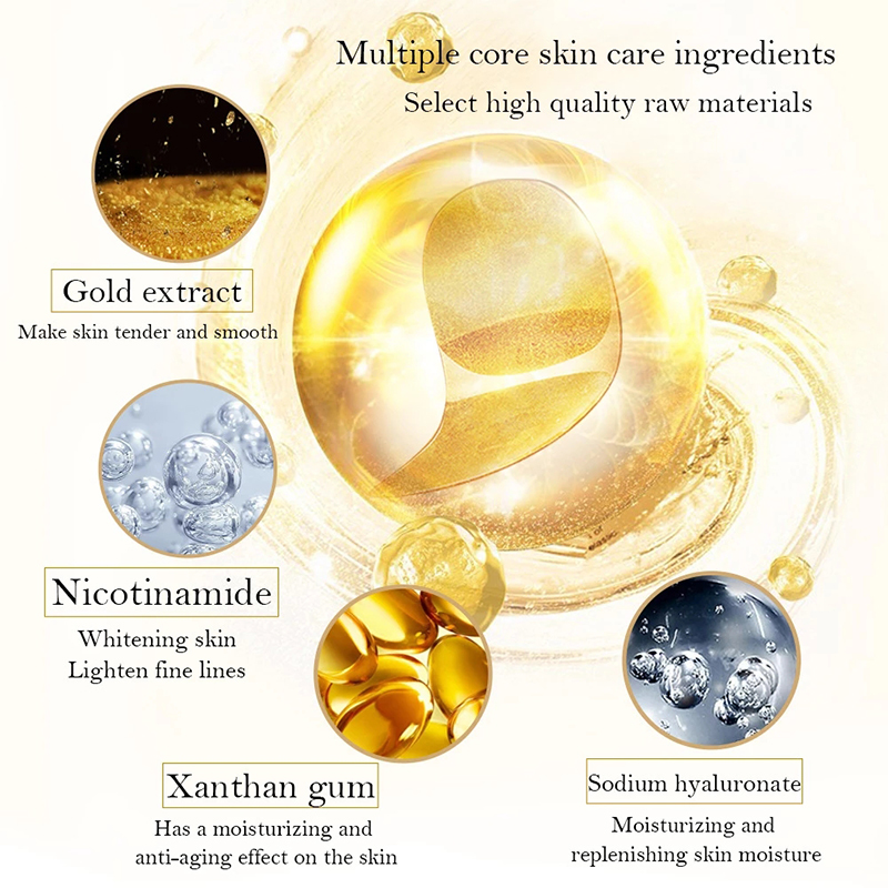 5/10/20/30 Pairs Crystal Gold  - đánh giá và giá Collagen Under Eye Patches