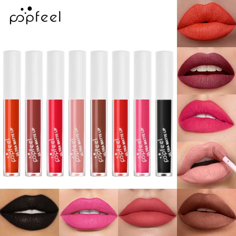 Punk Matte Black Liquid Lipsti - đánh giá và giá Matte Velvet Lip Tint Long Lasting