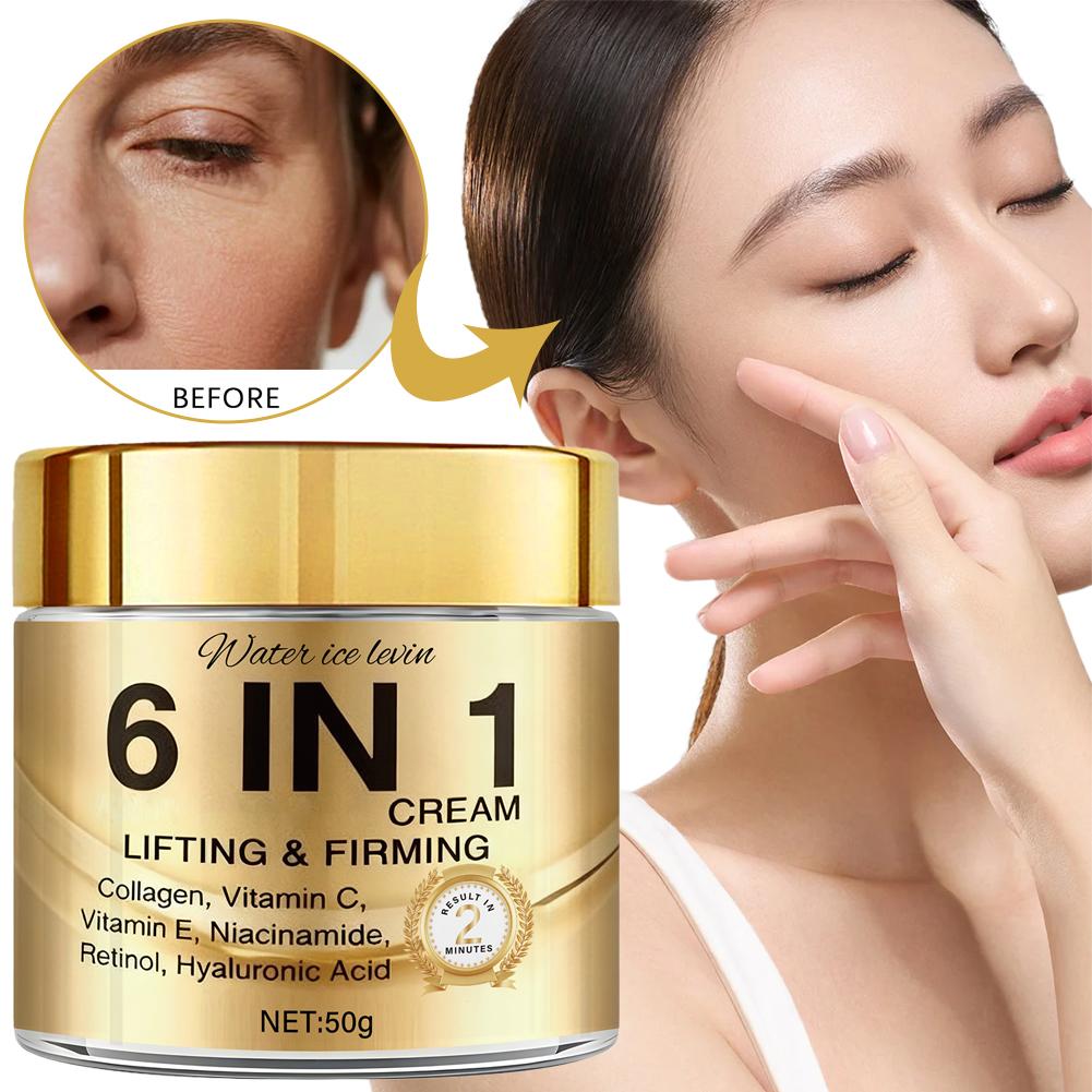 6 in 1 Anti-Wrinkle Cream Coll - đánh giá và giá Retinol Anti Wrinkle Cream