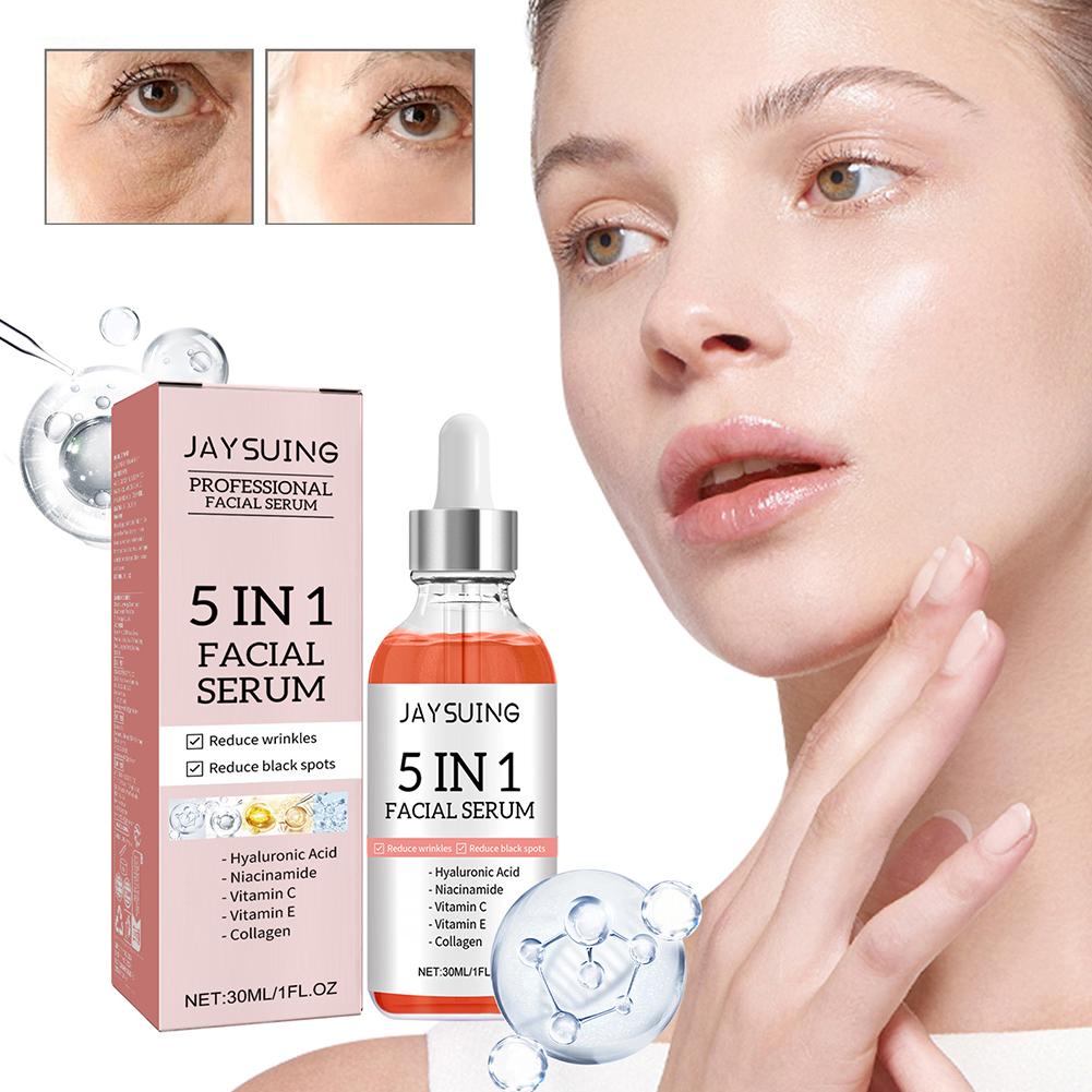 5-in-1 Vitamin C & Hyaluronic  - đánh giá và giá Hyaluronic Acid Facial Serum