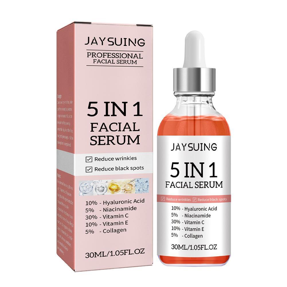 5-in-1 Vitamin C & Hyaluronic  - đánh giá và giá Hyaluronic Acid Facial Serum