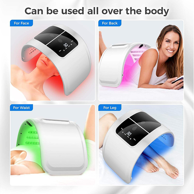 7 Colors LED Photon Beauty Mac - đánh giá và giá Led Light Therapy Face Mask