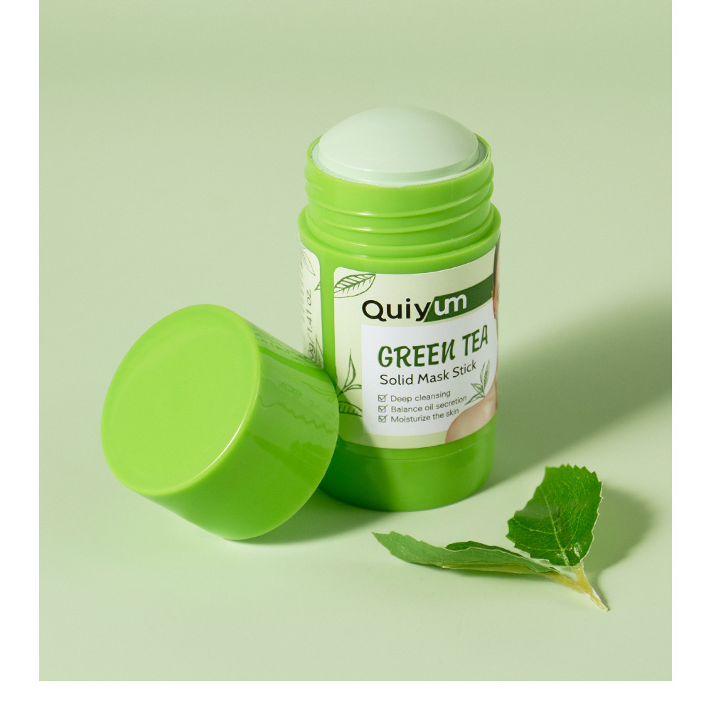 QUIYUM Matcha Green Tea Mud Ma - đánh giá và giá Green Tea Cleansing Clay Mask