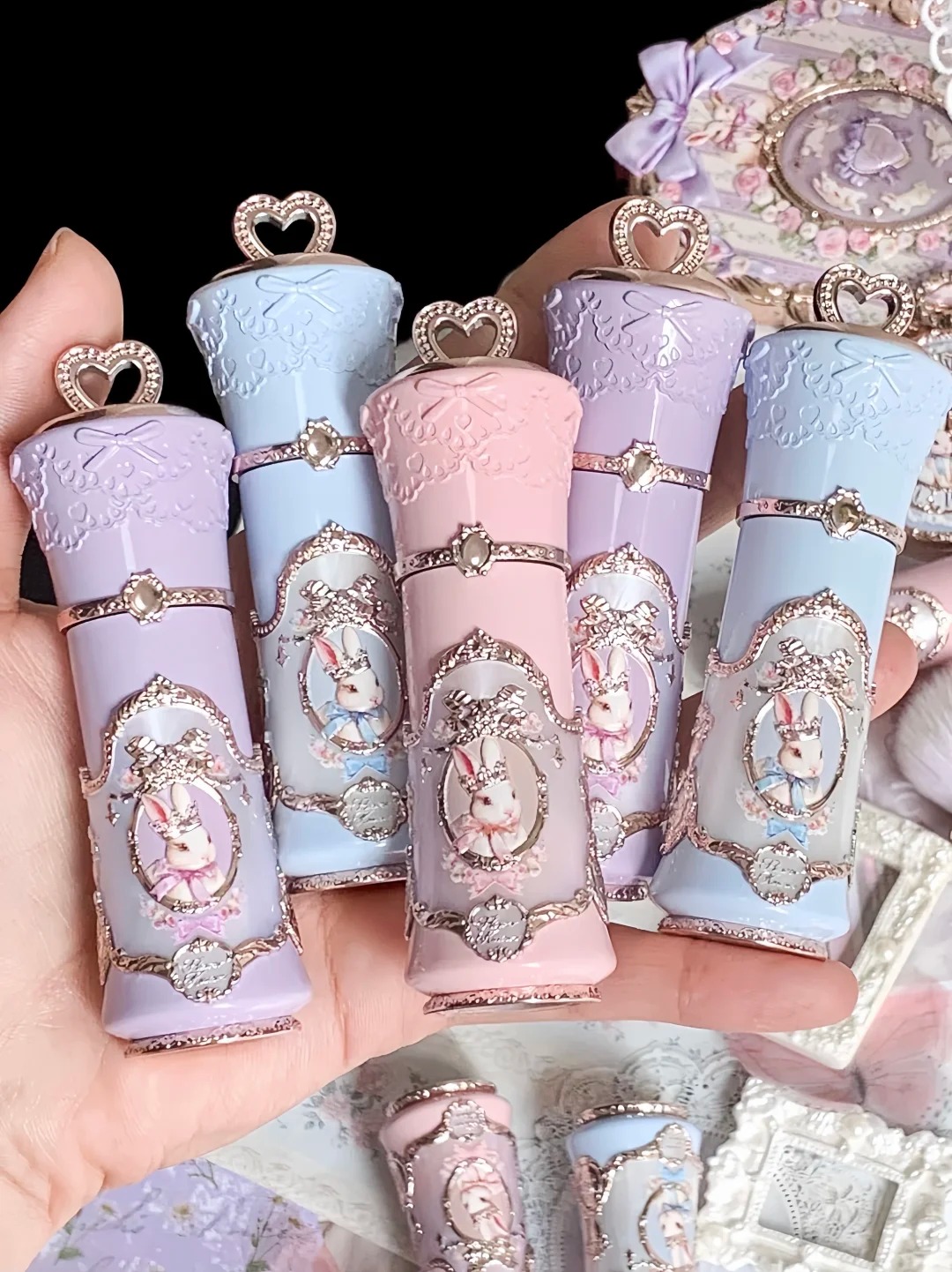 Flower Knows Makeup Bunny Gard - đánh giá và giá Matte Velvet Lip Tint Long Lasting