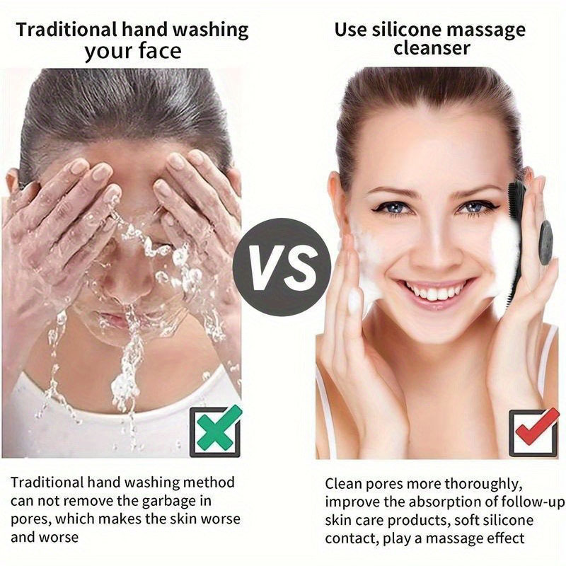 Exfoliating Silicone Bath Brus - đánh giá và giá Silicone Face Scrubber Electric
