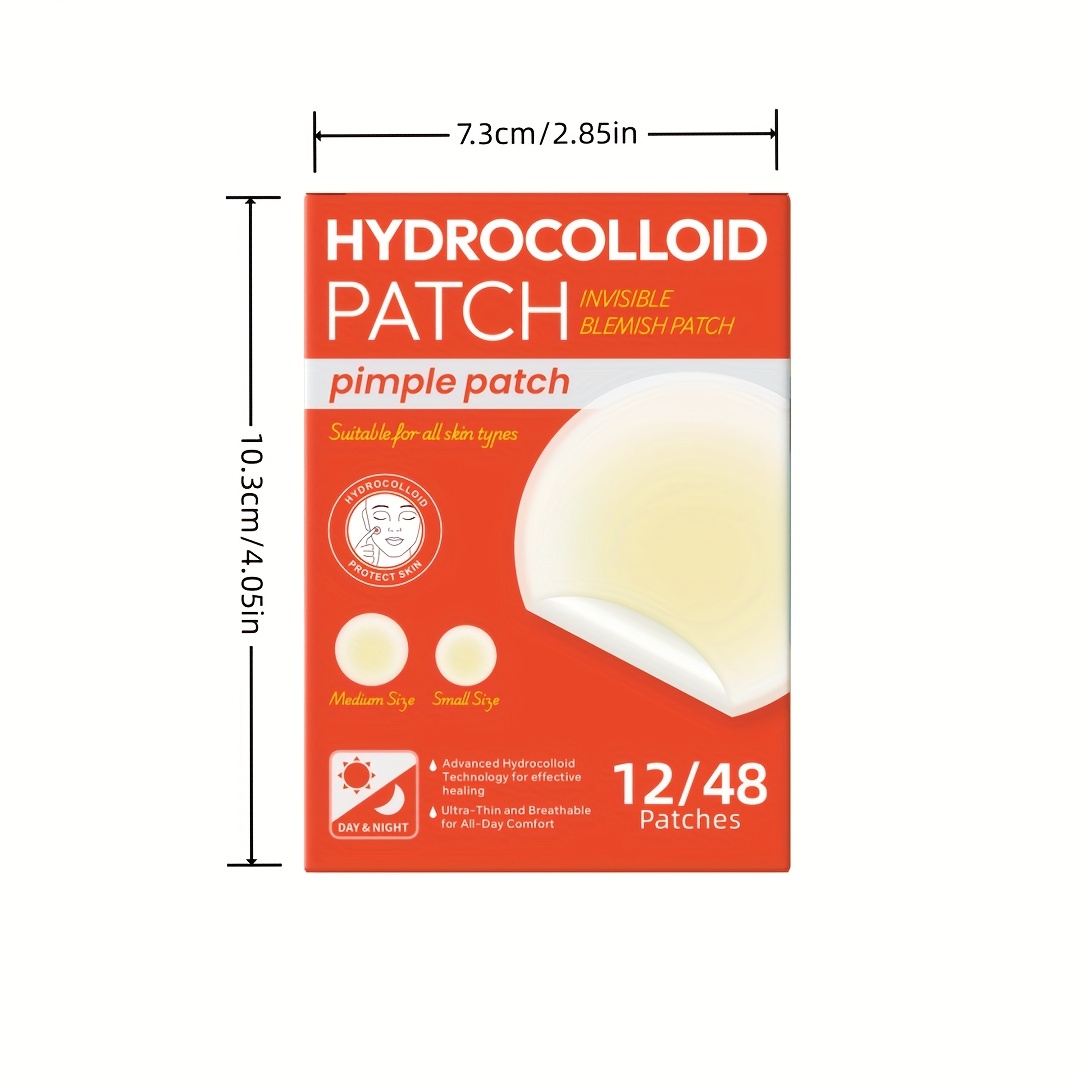 48 PCS Hydrocolloid Acne Patch - đánh giá và giá Hydrocolloid Pimple Patch