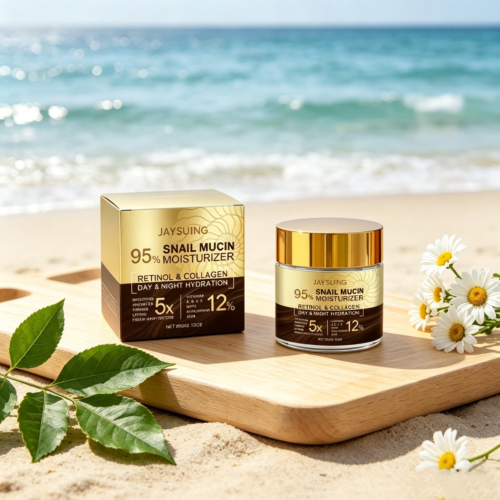 95% Snail Mucin Moisturizer Co - đánh giá và giá Retinol Anti Wrinkle Cream
