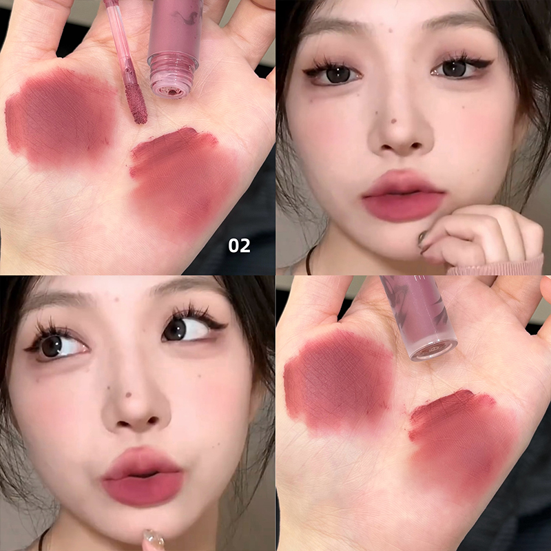 CACE Matte Velvet Brown Liquid - đánh giá và giá Matte Velvet Lip Tint Long Lasting