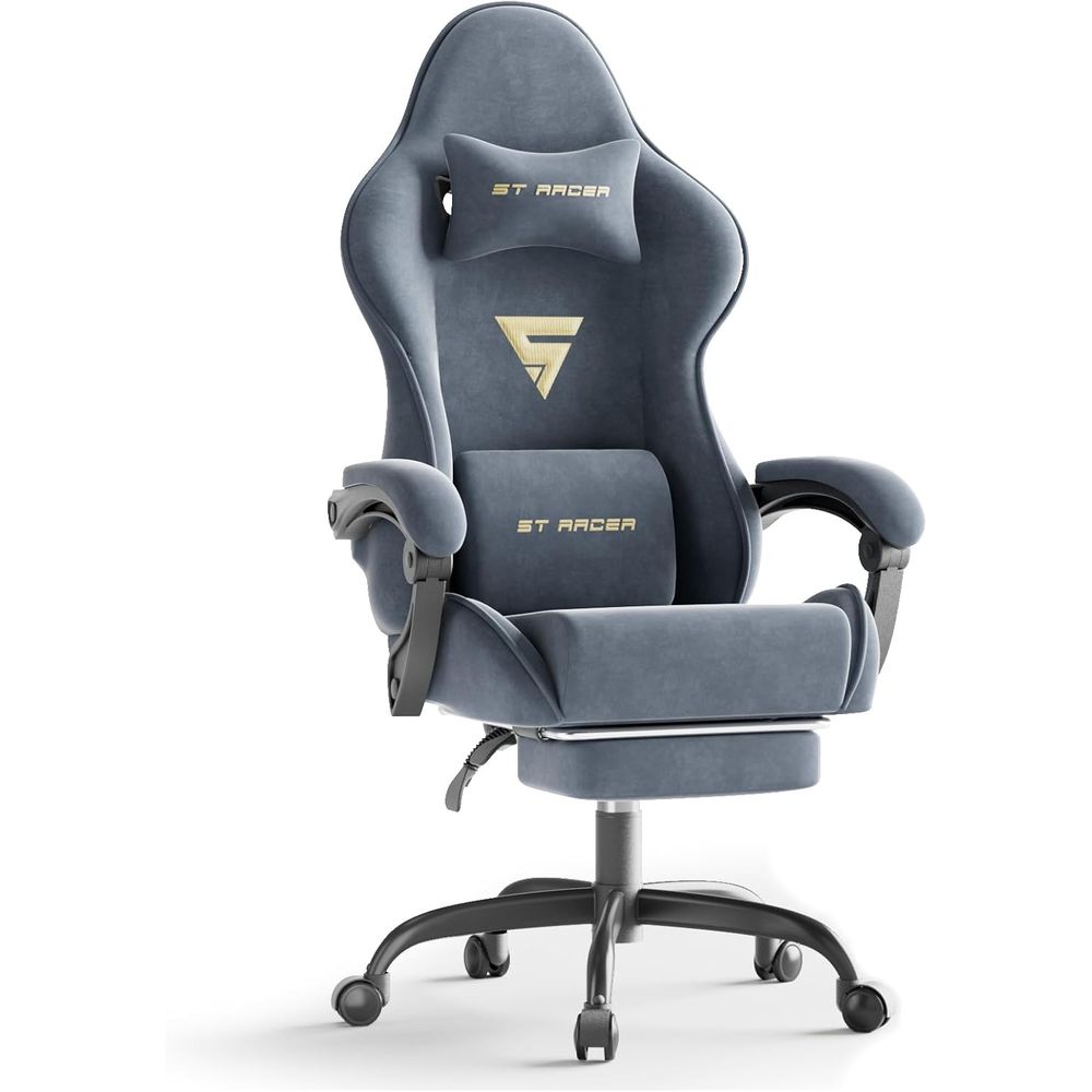 Ergonomic Gaming Chair with Fo - đánh giá và giá Massage