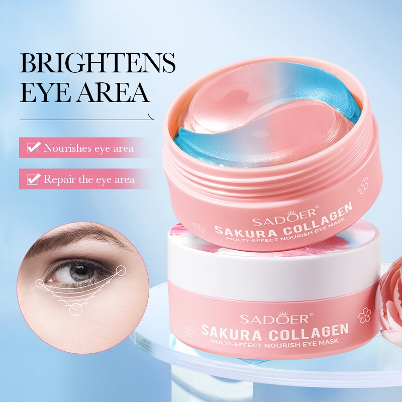 60Pcs Sakura Collagen Multi-Ef - đánh giá và giá Collagen Under Eye Patches