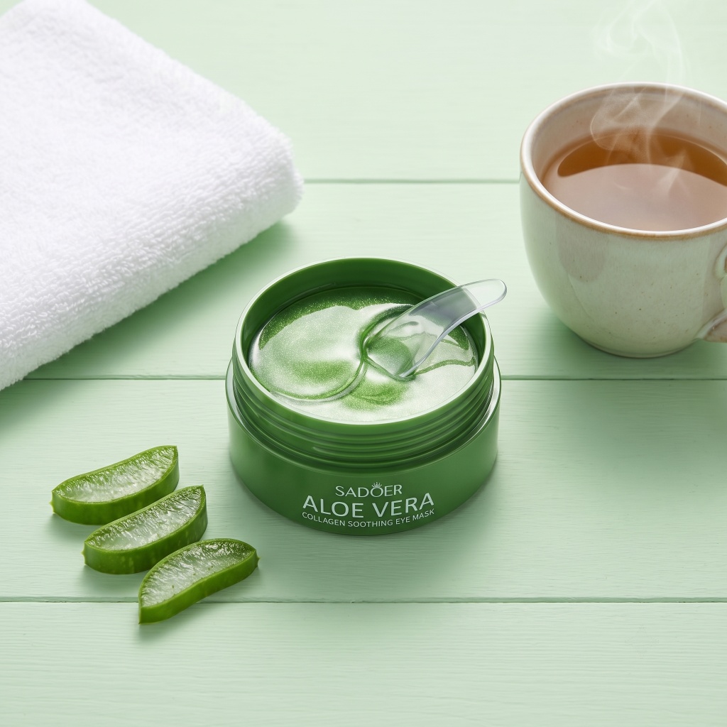 60pcs Aloe Vera Collagen Eye M - đánh giá và giá Collagen Under Eye Patches