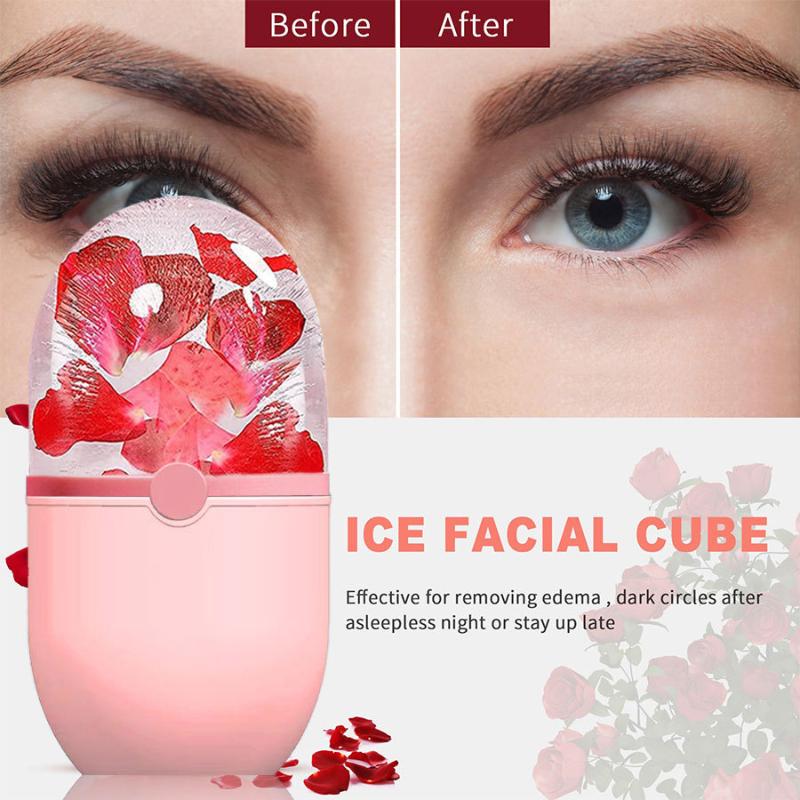 Silicone Ice Cube Face Roller  - đánh giá và giá Face Ice Roller Puffiness