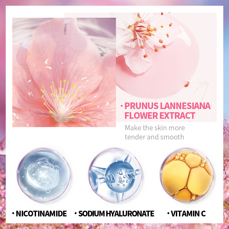 LAIKOU 8Pcs Sakura Facial Skin - đánh giá và giá Hyaluronic Acid Facial Serum