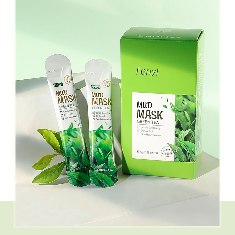 Fenyi Green Tea Clay Mask 5gx2 - đánh giá và giá Green Tea Cleansing Clay Mask